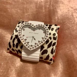 Betsey Johnson heart shaped watch